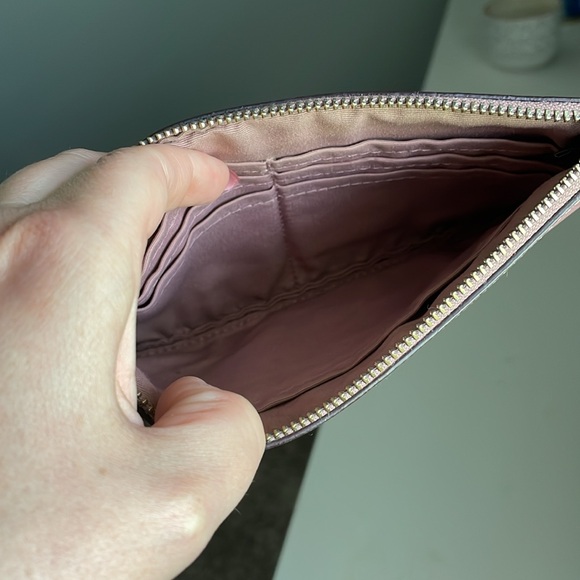 Coach Muave Pink Wristlet - Picture 3 of 3